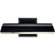 Carston 1 Light 12.25 inch Black Wall Sconce Wall Light